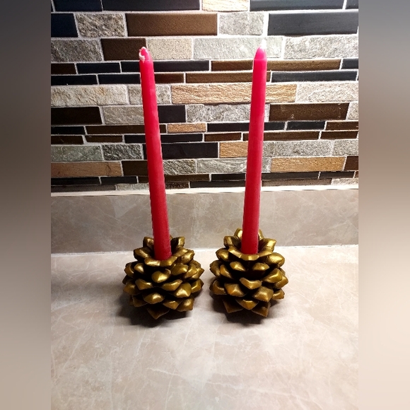 Partylite Pinecone Pair - Picture 3 of 5
